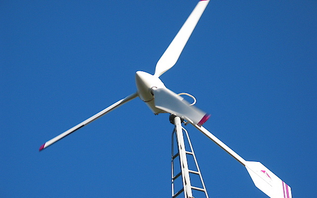 Windkraft bei Michael Haas Elektrotechnik in Hersbruck